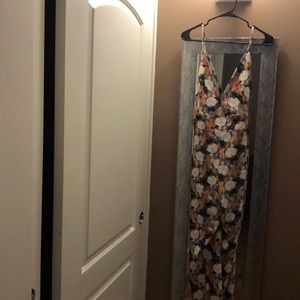 Floral jumpsuit